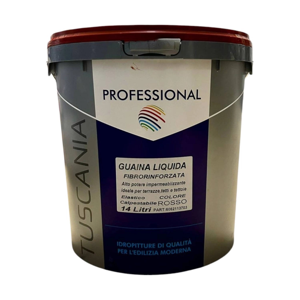 GUAINA LIQUIDA FIBRORINFORZATA VERDE 13LITRI