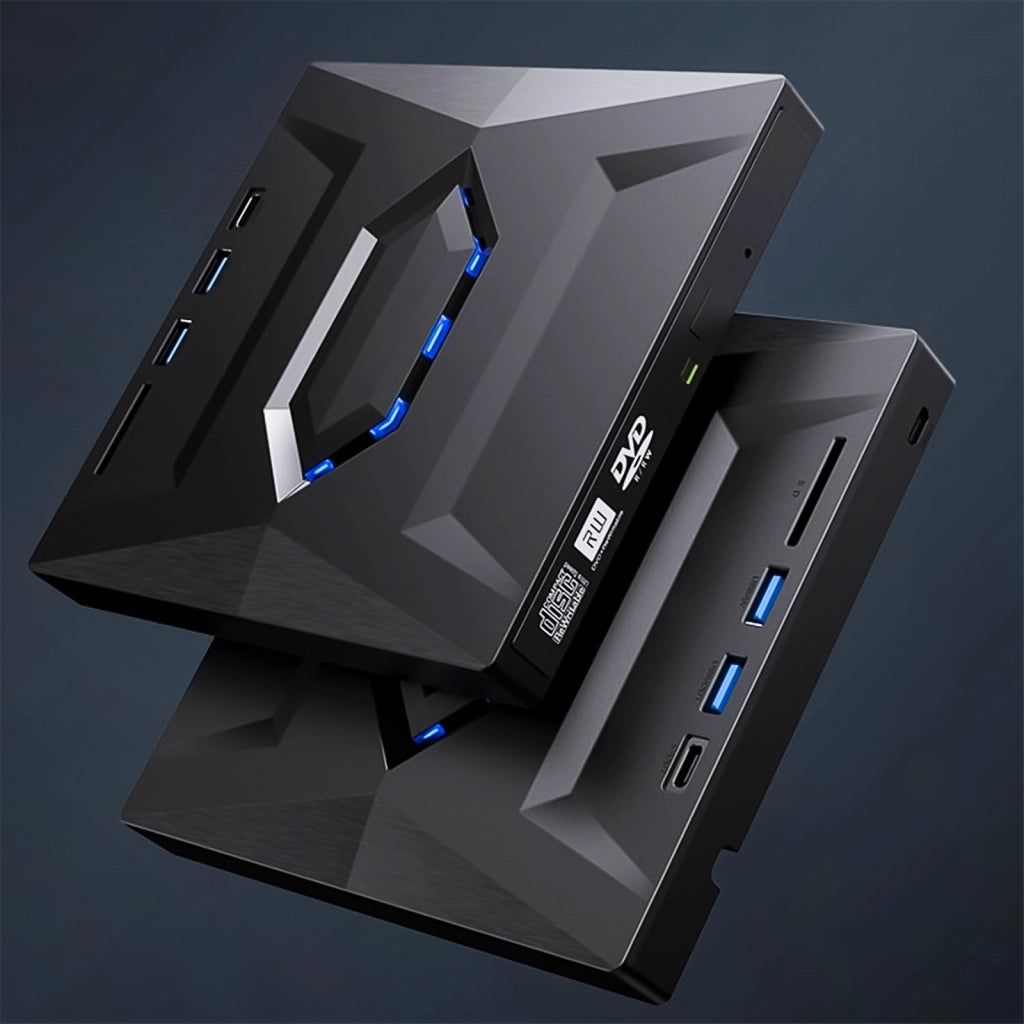 Masterizzatore esterno multifunzione USB 3.0 e Type-C