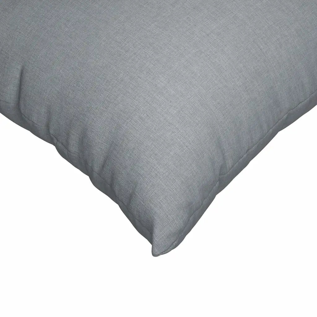 Cuscini da Divano 2 pcs Grigio chiaro 60 x 40 cm Tessuto 42013653