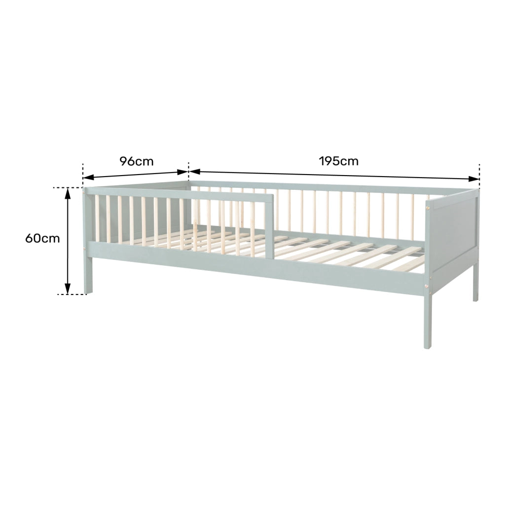 Letto a scomparsa per bambini 190x90cm terracotta ADAM