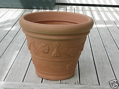 Vaso Tondo Festonato in Resina Tropea Cnfa 50 Vasar By Telcom