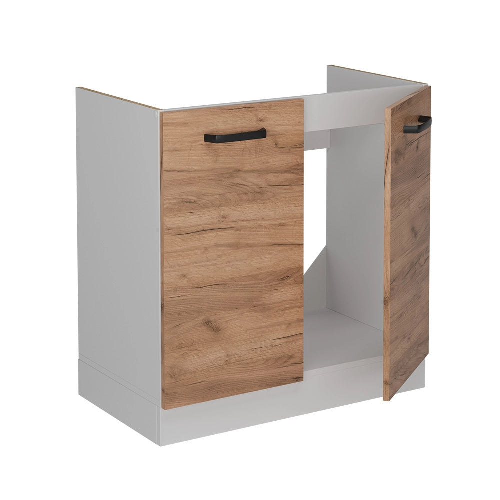 Vicco Mobile lavello cucina Quercia dorata 80 cm PT Rovere