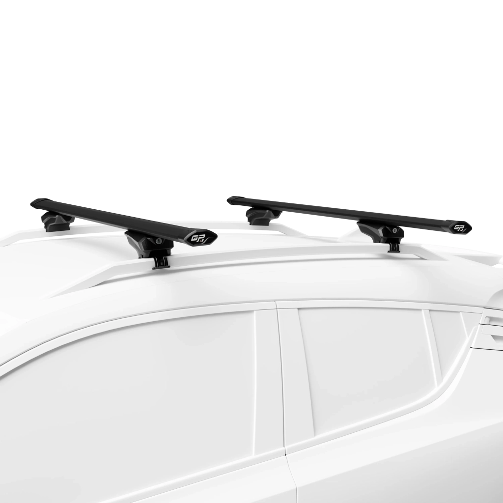 GP-Barre portatutto Balance in alluminio compatibile con Fiat Fiorino (Rails) 5 porte anno 2008 in poi