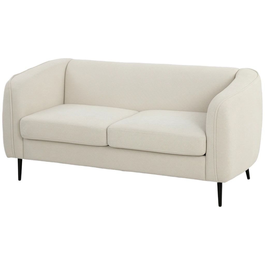 Divano 2 posti in velluto ¨C Zephmum ¨C Beige 160 cm