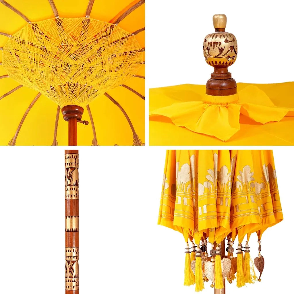Parasol Balinese Giallo 185 x 185 x 260 cm 42006460