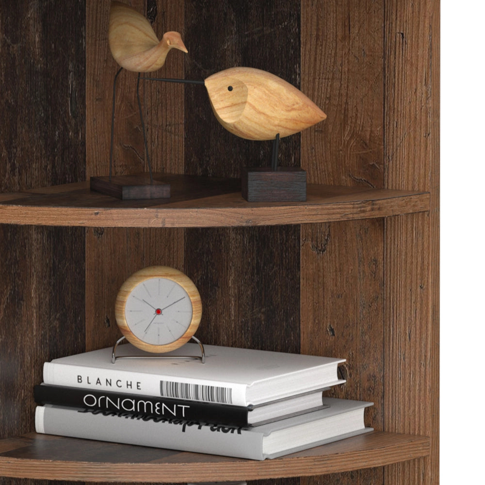 Vicco Libreria angolare da terra Legno antico 30 x 60 cm
