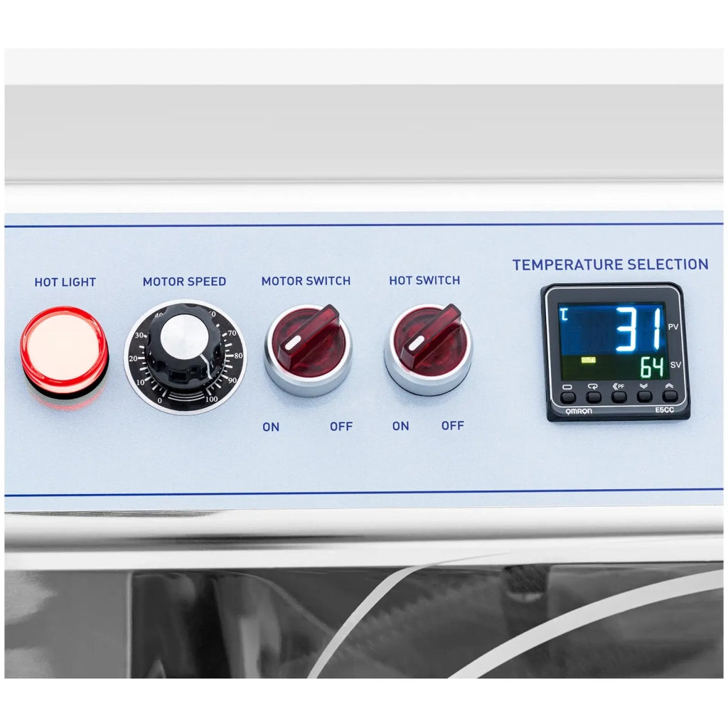 Temperatrice per cioccolato acciaio inox 960 watt 15 litri argento 14_0010118