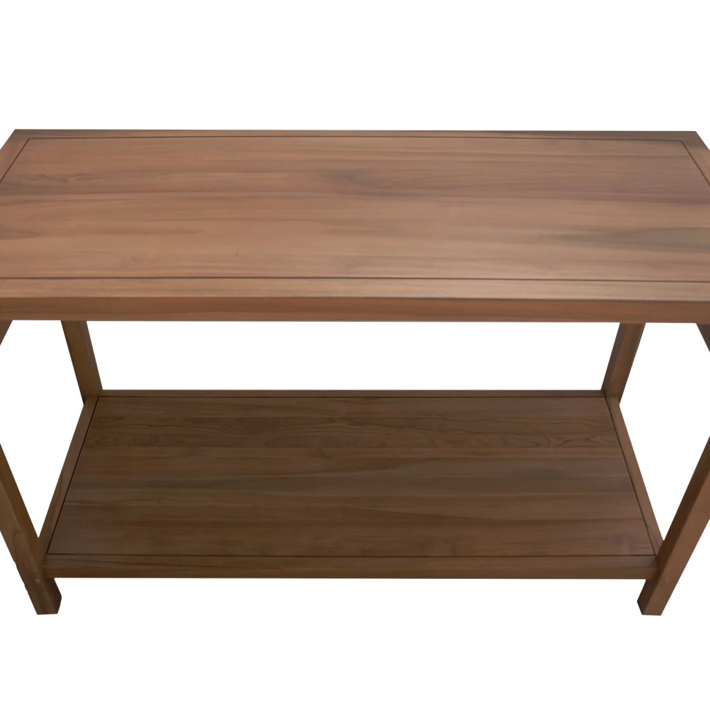 Mobile lavabo doppio in teak 120cm DEWI