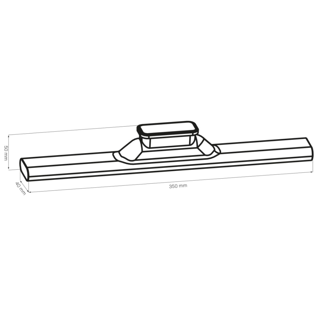 Lampada sottopensile LED 35cm bianca USB-C PIR Polux