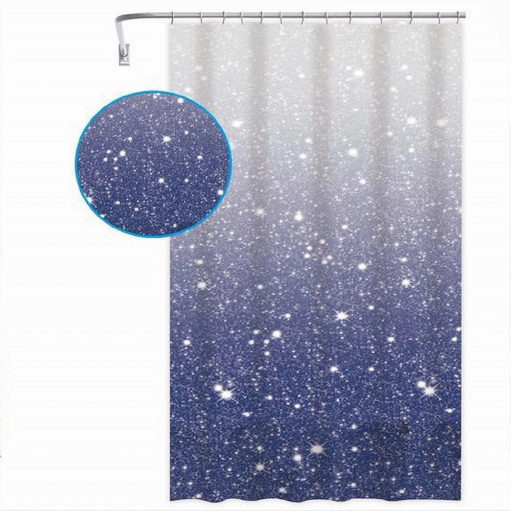 Trade Shop - Tenda Per Doccia Vasca Da Bagno Galassia Impermeabile 240x200cm Con Anelli 79219 -