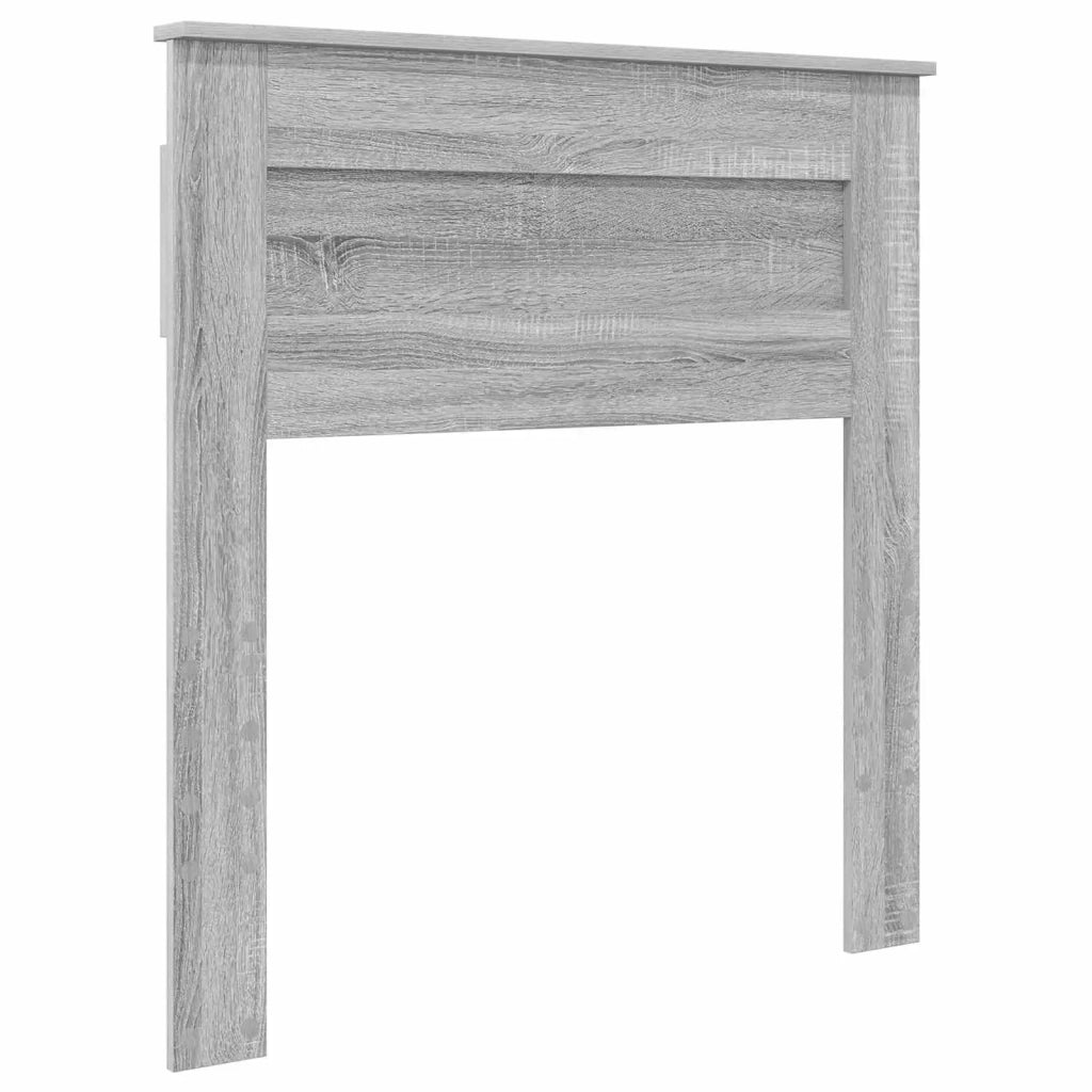 Testiera | Testata Grigio Sonoma Legno multistrato