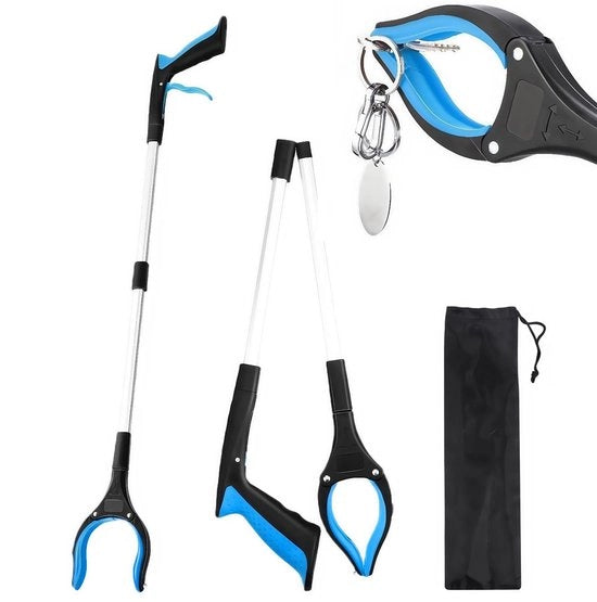 Tang da Gli Spazi 83 cm - Opvouwabile - Antiscivolo - Alluminio - Leggero - Progetto Robusto - Inclusa Tasca di Riposo - Tang da Spazi
