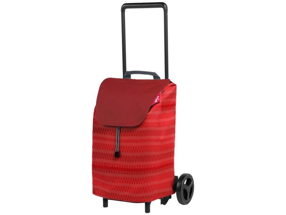 1pz carrello spesa easy new lt. 40 - cm. 45x34x96 h col. rosso cod:ferx.vit49344