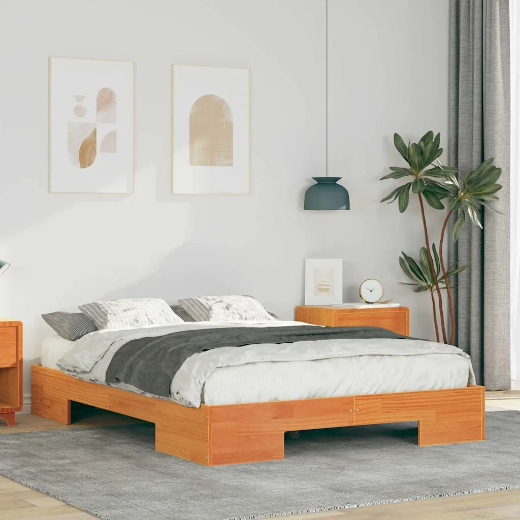 Struttura del letto-Giroletto Marrone 120 x 190 cm 962012