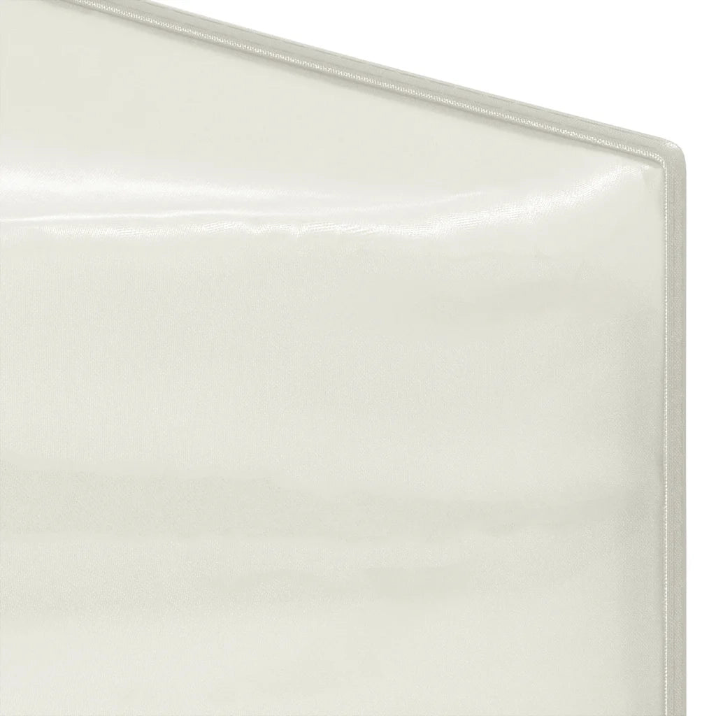 Tenda per Feste Pieghevole con Pareti Laterali Crema 2x2 m 93501