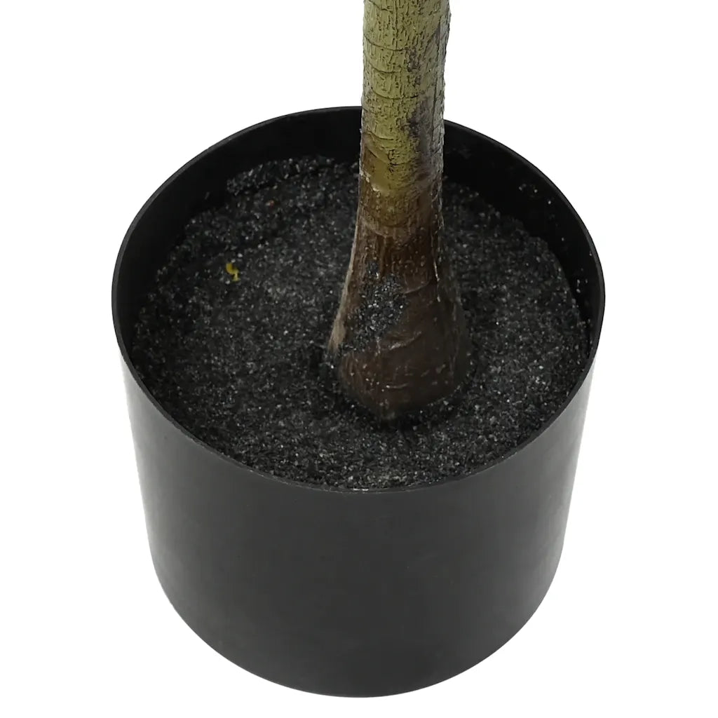 Albero di Ficus Artificiale 48 Foglie 165 cm Verde 4103581