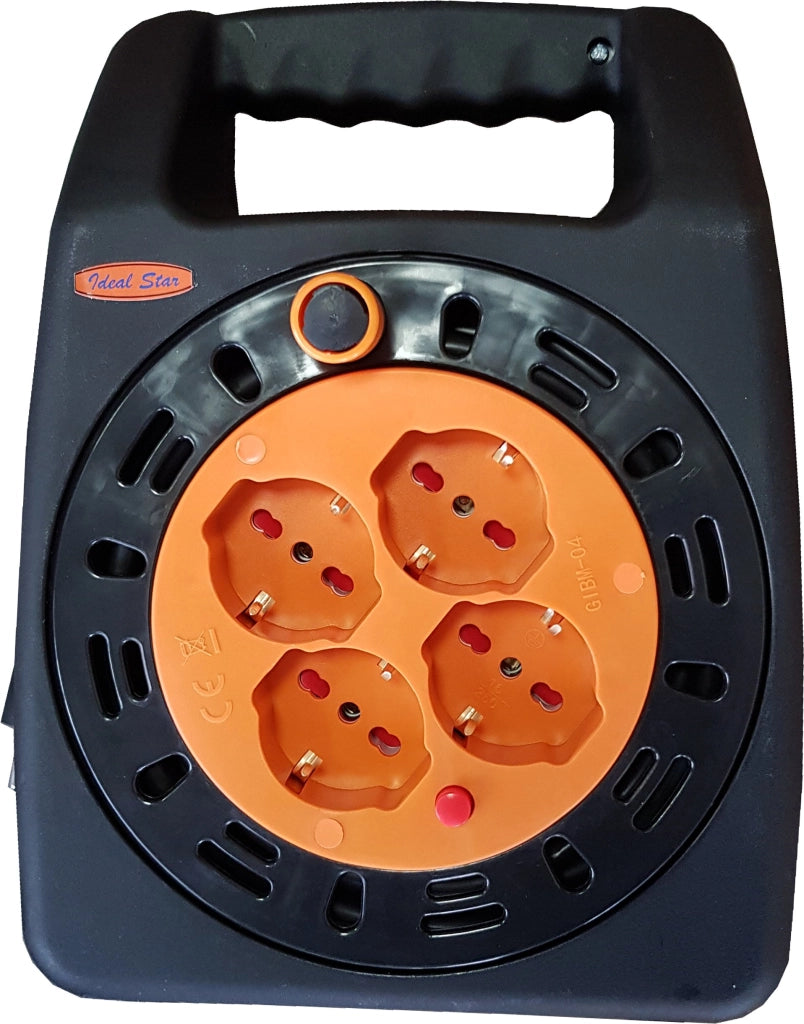 AVVOLGICAVO DOMESTICO IDEAL STAR CON MANICO 10 mt - IDEAL STAR