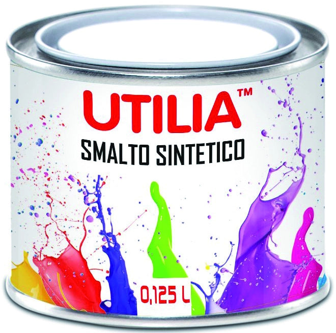 Utilia SMALTO SINTETICO  ml. 125 Blu 6.00 pz