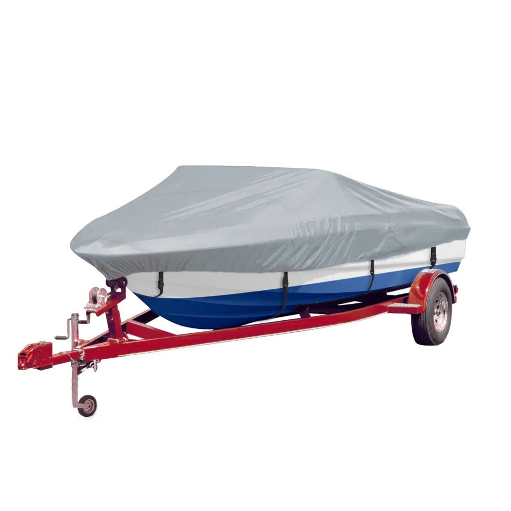 Telo per Barca 2 pz Grigio Lunghezza 427-488 cm Larghezza 229cm 279106