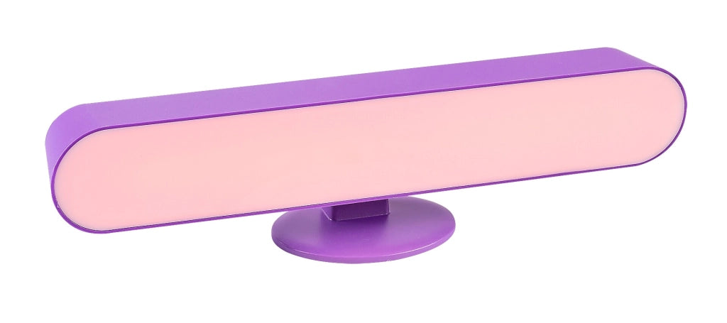 Lampada tavolo LED 3W USB con telecomando viola Rabalux