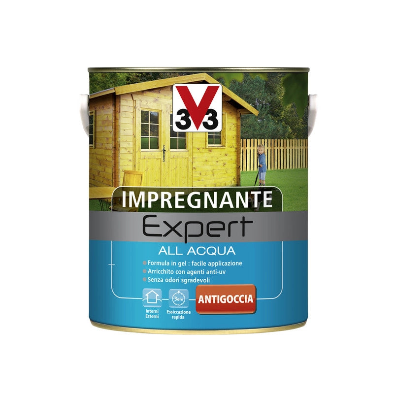 V33 IMPREGNANTE EXPERT ACQUA NOCE SCURO 2,5L