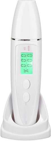 Strumento di Analisi della Pelle Digitale - Monitor della Idratazione Cutanea - Monitor dell'Elasticità Cutanea - Analizzatore di Olio - Schermo LCD - Monitor di Curazione della Pelle - Per Saloni di Bellezza - Tester della Pelle