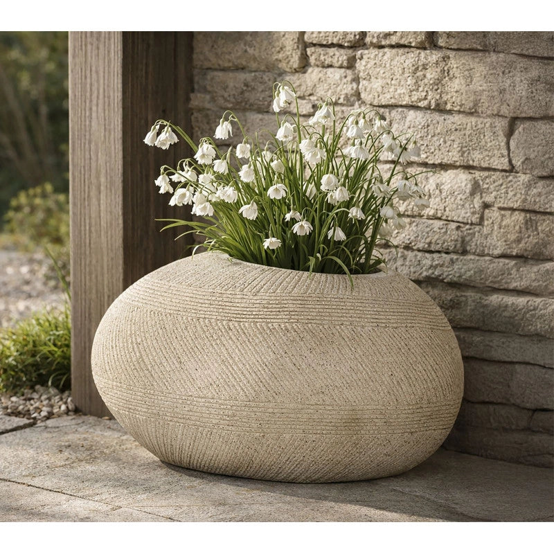 Porta Vaso Da Esterno Stone cm 54,5x42,5x30