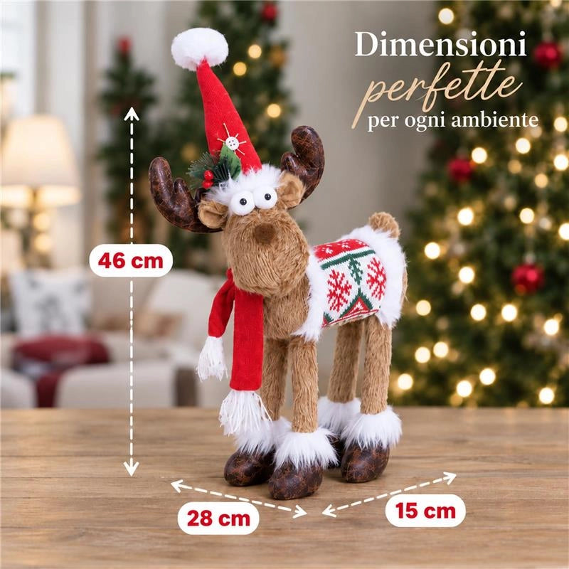 MA MAISON RENNA CHRISTMAS A 4 ZAMPE 28X15X46 CM