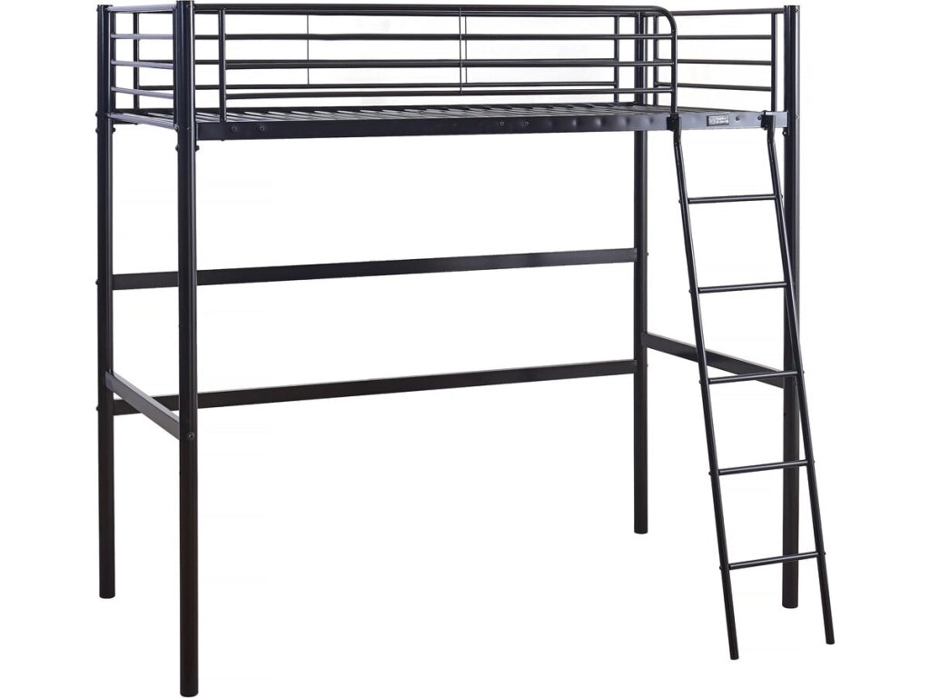 Letto a soppalco "Alora" - 90 x 190 cm - Bianco