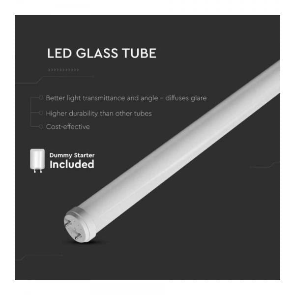 NEON LINEARE VETRO A LED 18W = 130W - 1200 MM - L.NATURALE