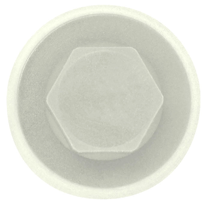 CAPPUCCIO PER TIRAFONDO bianco grigio