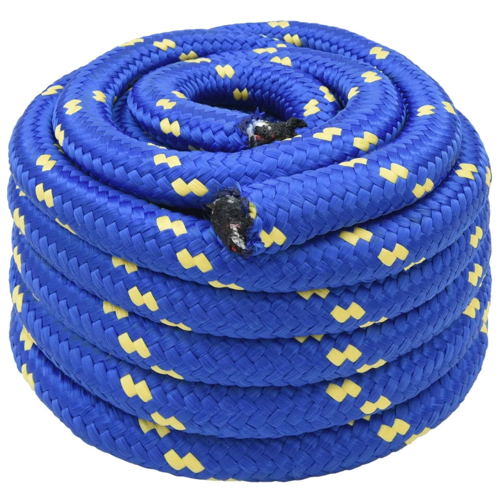 Corda multiuso 40 mm 10 m Blu PP 9600 kg Carico massimo 3472924