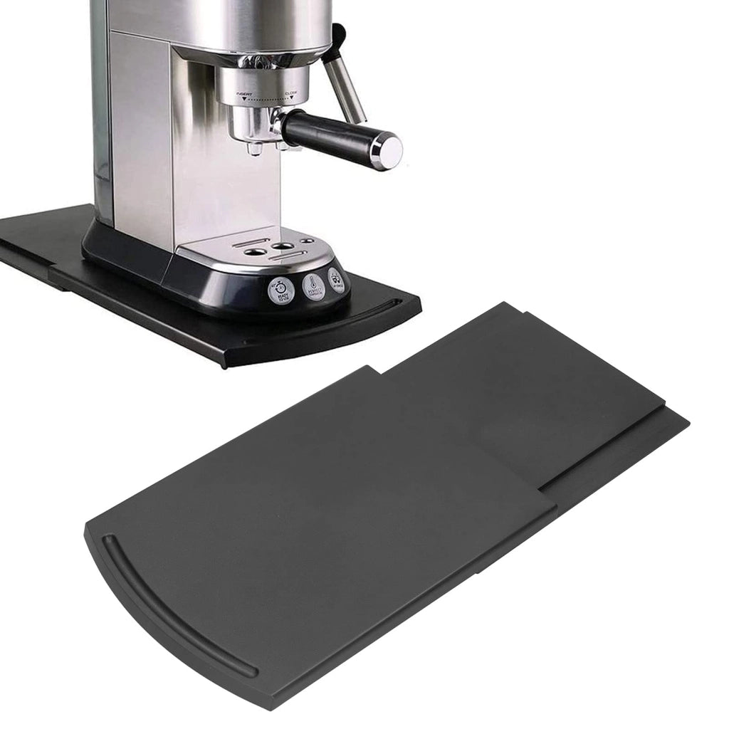 Cassetto per elettrodomestici, in ABS, colore nero, dimensioni 30,5 x 21,5 x 2,5 cm
