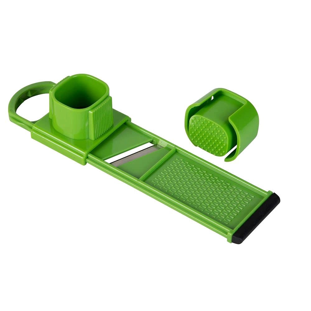 Tagliapane 2-in-1, lama in acciaio inossidabile, verde chiaro