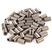 Inserti filettati M8 x 1,25, adatti per stampa 3D, confezione da 50 pezzi, acciaio inossidabile SUS304