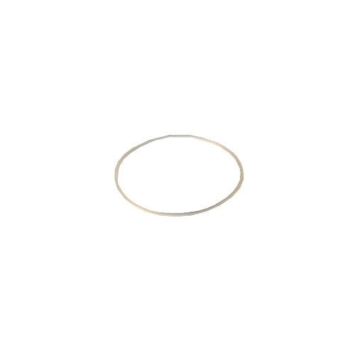 Guarnizione O-ring in silicone trasparente, diametro 200 mm, per flange, confezione da 5 pezzi