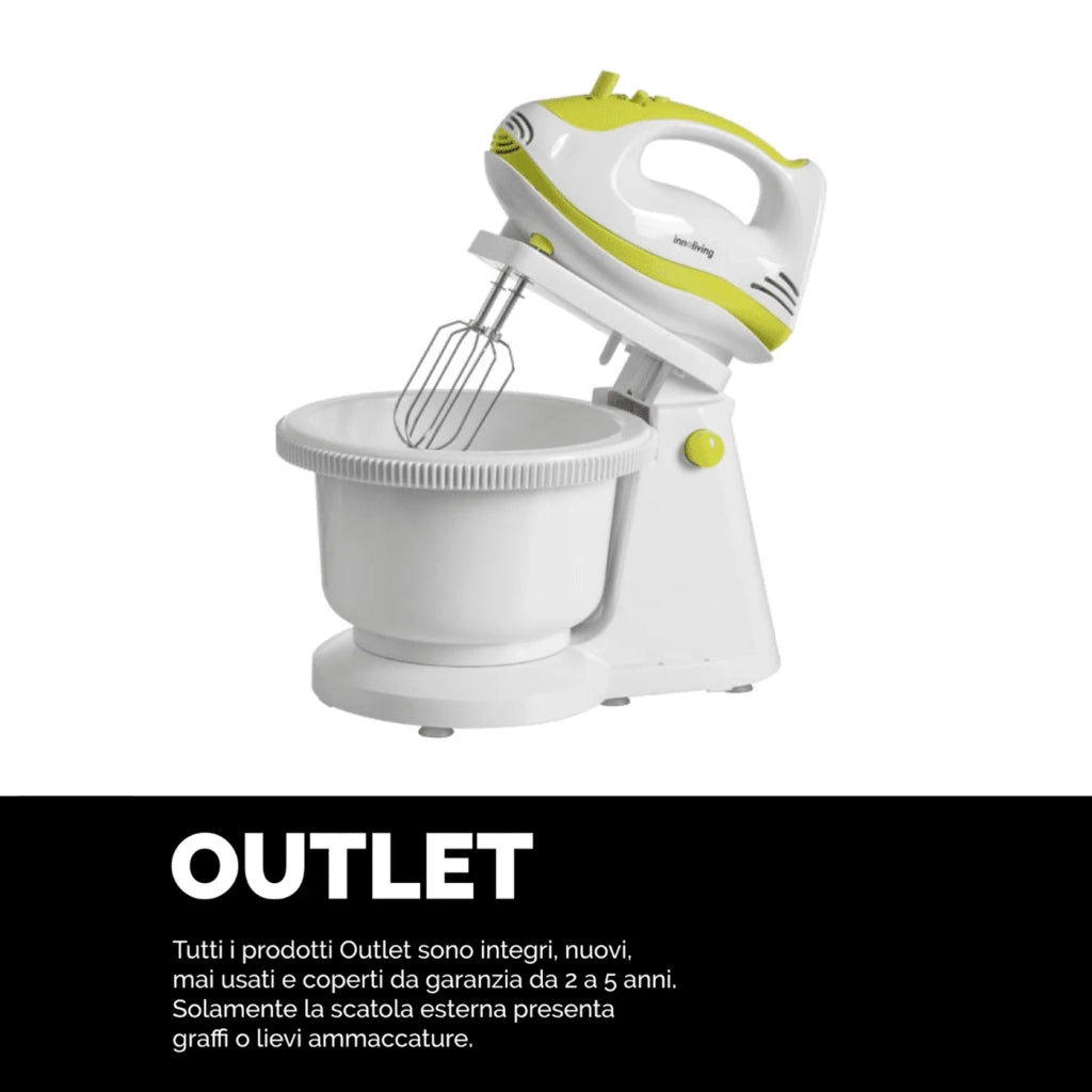 Sbattitore Elettrico Mixer Con Ciotola Innoliving Inn-780