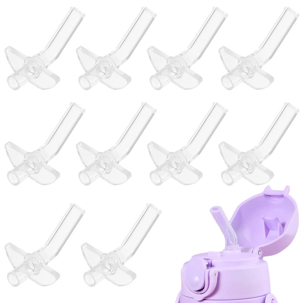 10 cannucce in silicone, a prova di perdite, universali, multicolore