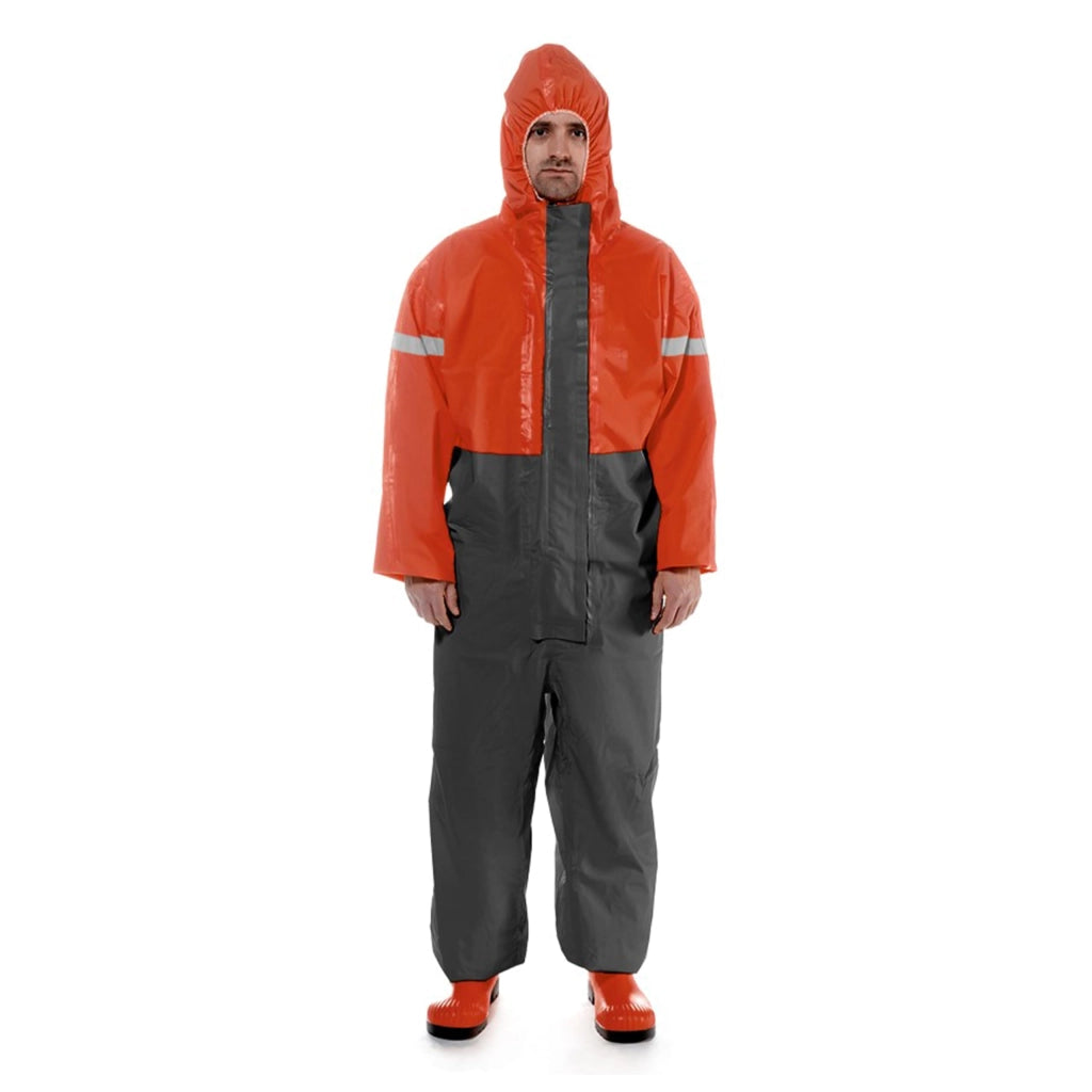Tuta protettiva SPC 2400 Flexothane XXL, rosso/blu, traspirante