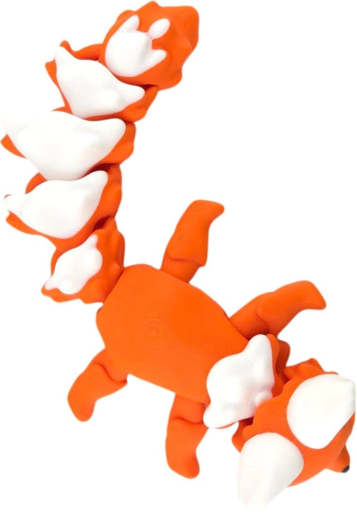 Forest Fox, 7,5 pollici – Creatura fantastica stampata in 3D, ideale come oggetto antistress