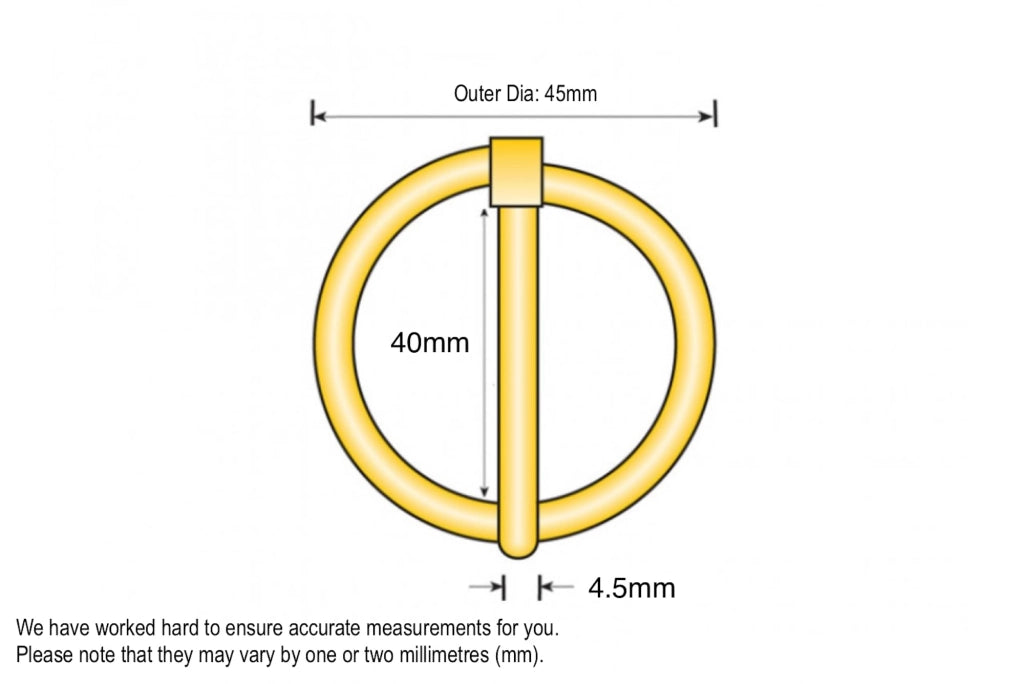 Set di copiglie - 50 pezzi, 4,5 mm, acciaio al carbonio zincato, copiglie di sicurezza per rimorchi, trattori, veicoli agricoli, lunghezza perno 42 mm