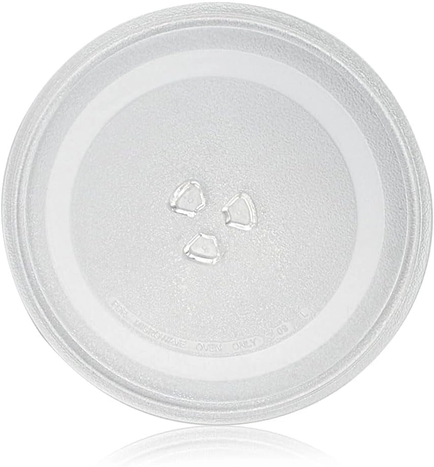 Piatto rotante in vetro per microonde, diametro 24,5 cm, girevole, ricambio