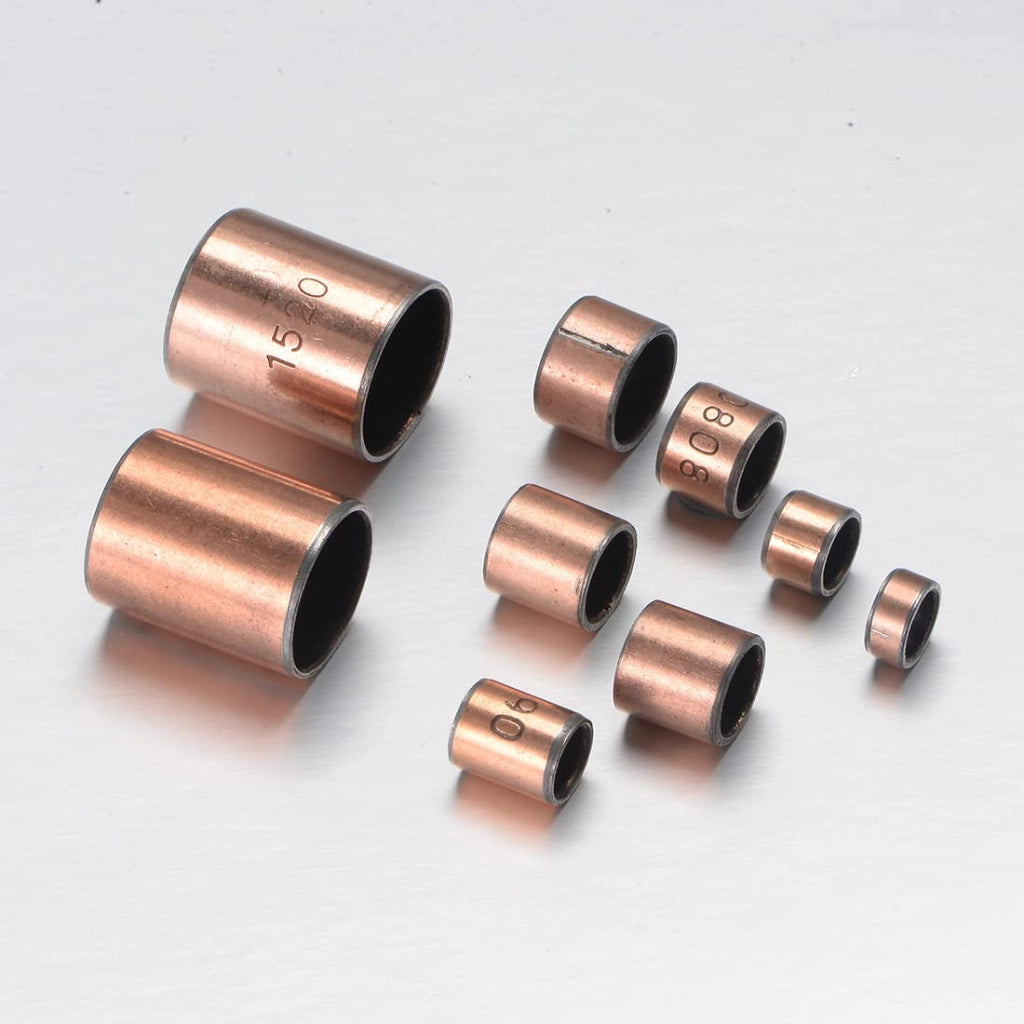 Boccole di guida, foro di 16 mm, diametro esterno di 18 mm, lunghezza di 30 mm, confezione da 6 pezzi