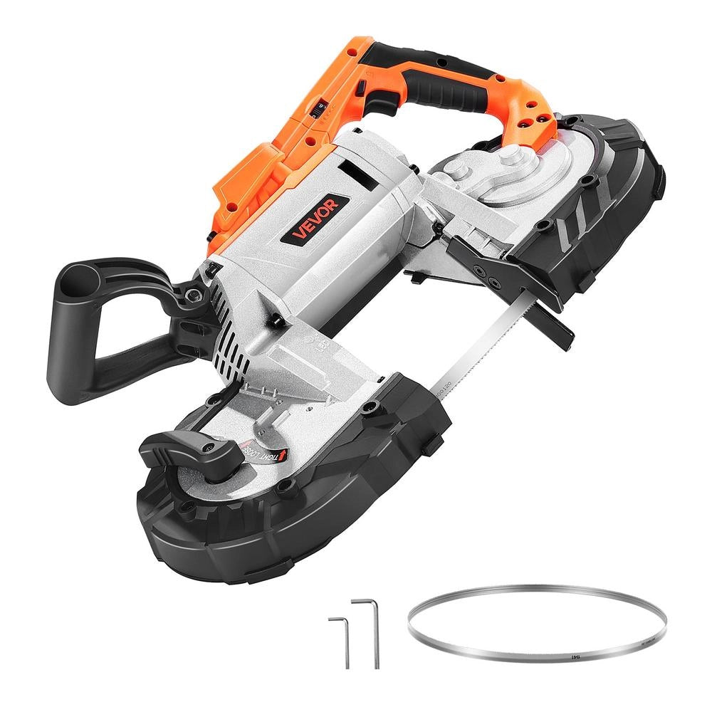 Sega a nastro portatile a batteria 20V 360W motore brushless taglio 127 mm velocità variabile per fai da te e officina BW2111 solo corpo