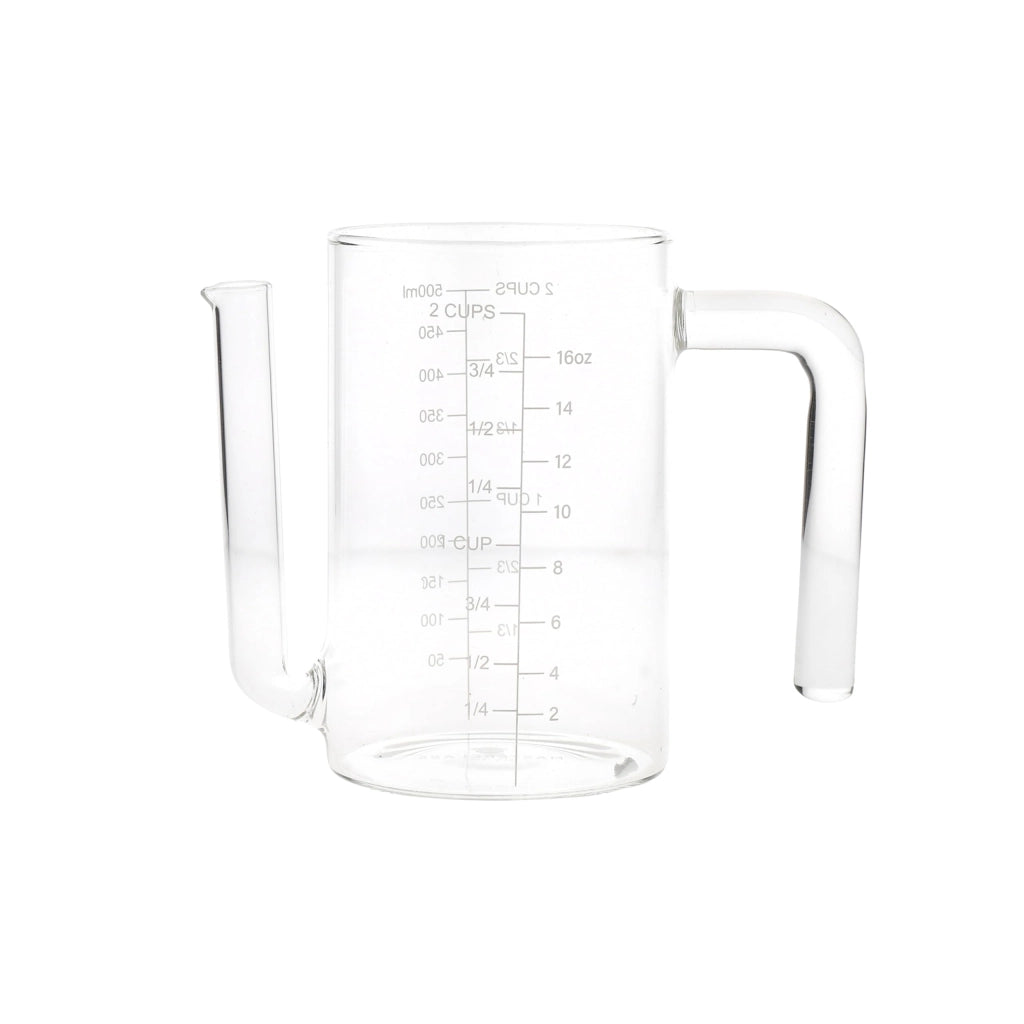 Caraffa per separazione dei sedimenti, in vetro, capacità 450 ml, dimensioni 7,9 x 14,5 x 12,5 cm