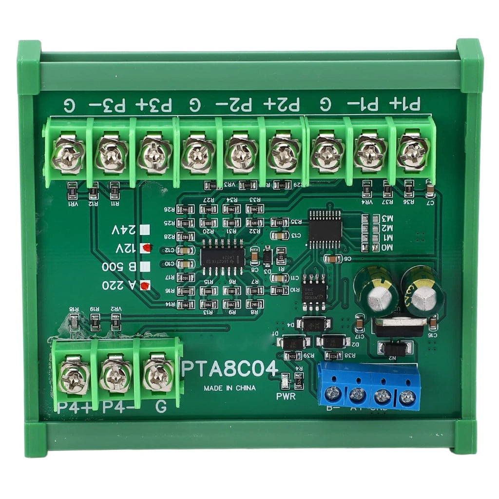 Modulo sensore di temperatura PT100 RTD a 4 canali, interfaccia RS485, protocollo Modbus RTU, alimentazione DC24V