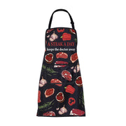 Grembiuli per gli amanti della carne, grembiuli da barbecue con tasche