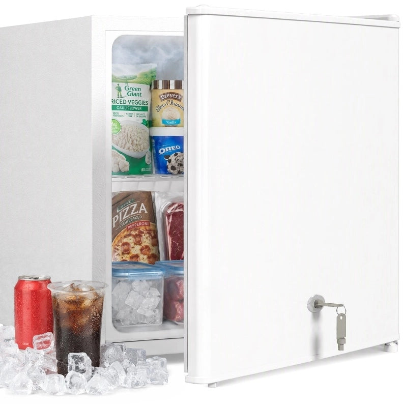 Mini congelatore da 35 L bianco con termostato regolabile