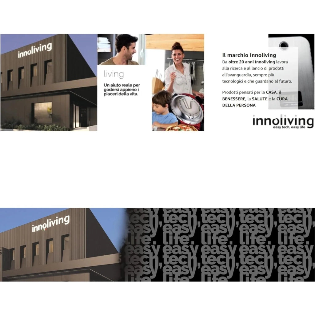 Innoliving Ventilatore a Piantana INN-534 con Oscillazione 3D