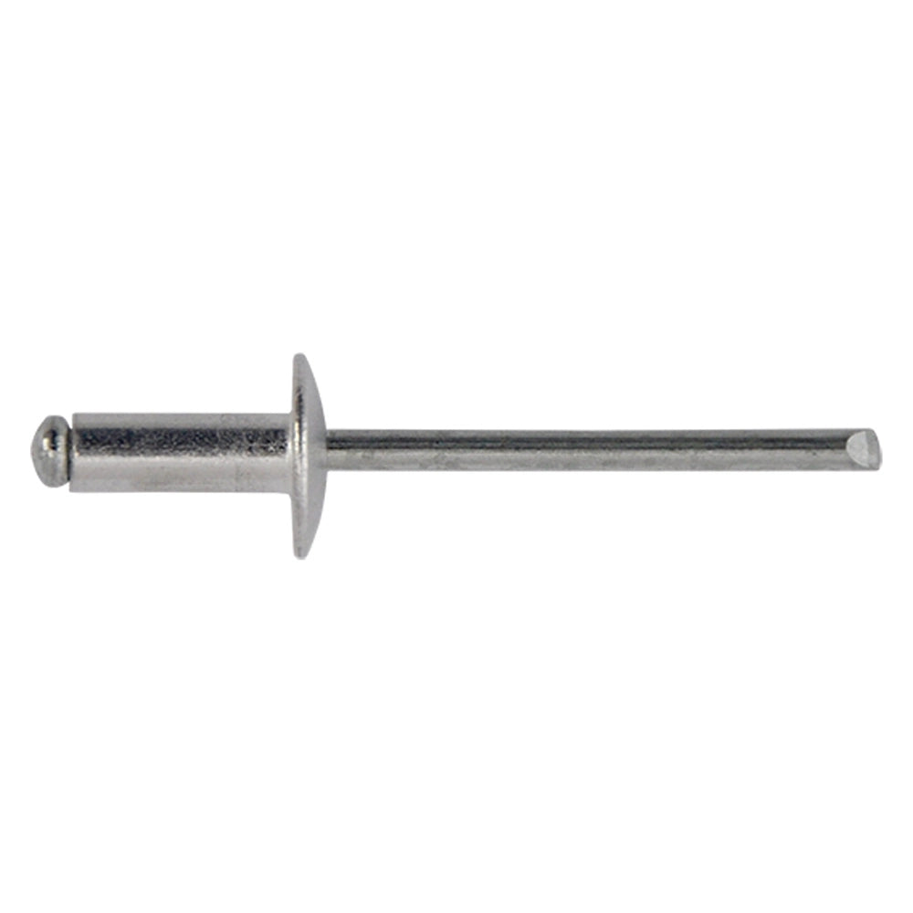 RIVETTO A STRAPPO IN ALLUMINIO 4,0 x 11 - Ø testa 10 cf. 500 pz